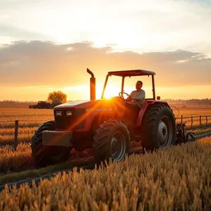 captivating morning farm work at sunrise, golden fields - good morning brother images — good morning brother images image WhatsApp picture