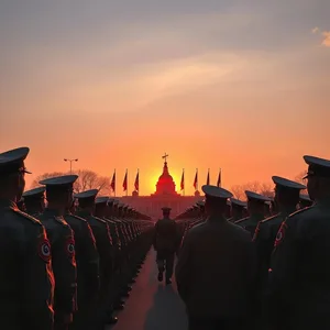 respect and duty with sunrise over army parade (golden discipline - good morning brother images) for good morning brother images download