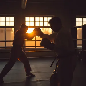 morning sparring at martial arts or boxing gym - good morning brother images, uplifting good morning brother images wishes wallpaper