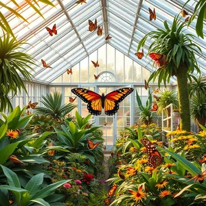 Victorian greenhouse - good morning butterfly images with morning butterfly garden for good morning butterfly images HD pic