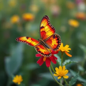 radiant good morning butterfly images image WhatsApp picture: Indian common jezebel butterfly, morning garden - good morning butterfly images