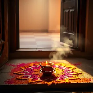 good morning diwali wishes with golden fireworks and Lakshmi blessings - WhatsApp, warm good morning diwali images design greeting card