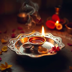 good morning diwali wishes with golden fireworks and Lakshmi blessings - WhatsApp, uplifting good morning diwali images wishes wallpaper
