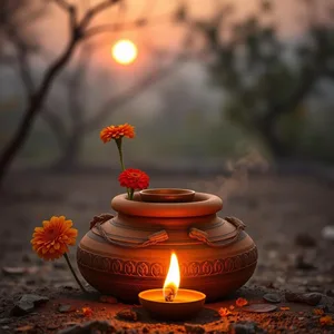 good morning diwali wishes with golden fireworks and Lakshmi blessings - WhatsApp, warm good morning diwali images photo art