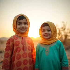 radiant good morning eid images image WhatsApp picture: good morning eid ul fitr images with moon star and warm golden light - free download