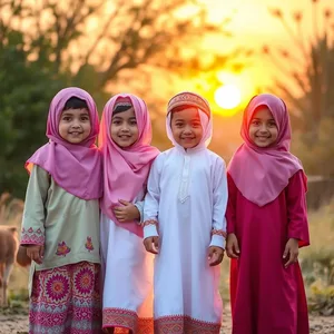 good morning eid images with traditional henna and celebratory sunrise - share free — lovely good morning eid images wallpaper