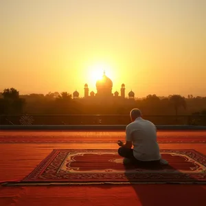 good morning eid images greeting image featuring soothing good morning eid mubarak images with golden star and crescent glow - HD share