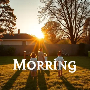 good morning father images download design featuring soothing good morning father images with golden sunrise and protective morning light - free HD