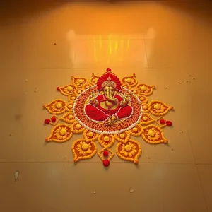 good morning ganesh chaturthi wishes with Om Gan Ganpataye blessings - WhatsApp, warm good morning ganesh chaturthi images design greeting card