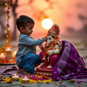 good morning ganesh chaturthi images with bappa and festive morning joy - share free — lovely good morning ganesh chaturthi images HD pic