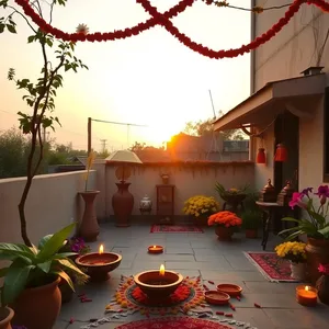 good morning ganesh chaturthi images with Vinayaka and sacred morning light - free HD for good morning ganesh chaturthi images download
