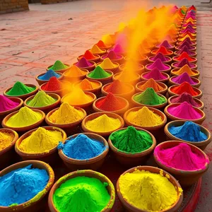 good morning holi images with pichkari water colors and warm spring light - free HD for good morning holi images HD pic