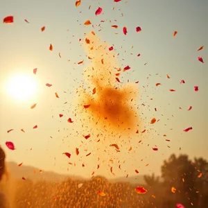 good morning holi images with colorful festival morning celebration - share free — vibrant good morning holi images greeting