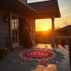 graceful good morning husband wishes with warm golden morning and couple love - share free — good morning husband images photo art