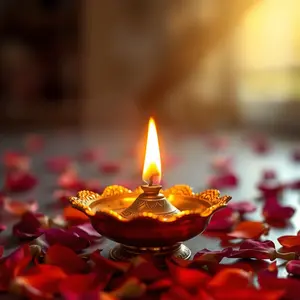 good morning hindi wishes images with suprabhat text and nature background - HD