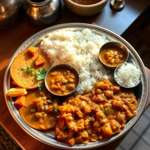 good morning images odia download design featuring soothing traditional coastal cuisine - good morning images in odia with morning Odia thali with dalma and rice