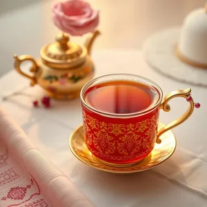 royal Punjabi tradition - good morning images in punjabi with morning patiala shahi tea in decorated cup for good morning images in punjabi download