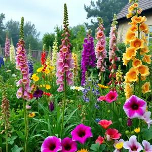 good morning flower images with beautiful lilies and soft morning bokeh - download