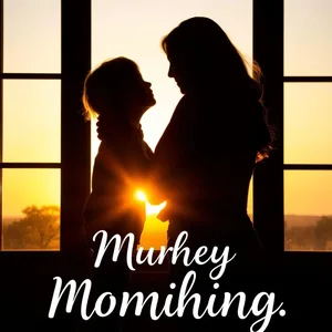 captivating good morning mother images with warm sunrise and rose flowers for mom - free download — good morning mother images wishes wallpaper