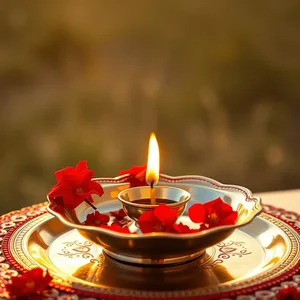 radiant good morning navratri images wishes wallpaper: good morning navratri images with dandiya sticks and vibrant festival colors - free download