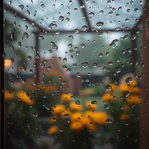 rainy good morning images - beautiful morning image 001 - free HD download
