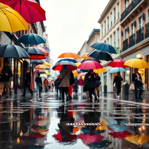rainy good morning images - beautiful morning image 003 - free HD download