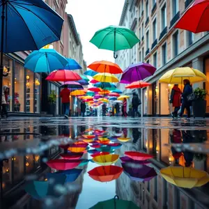 rainy good morning images - beautiful morning image 004 - free HD download
