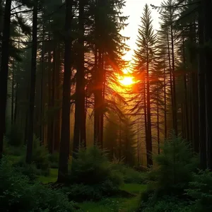 radiant good morning ram images image WhatsApp picture: sacred green forest at golden sunrise