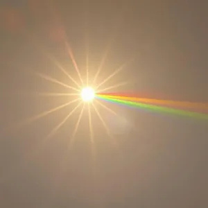 stunning good morning sunshine images photo art: morning sun through crystal prism
