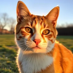 radiant good morning sunshine images wishes wallpaper: morning golden light on cat or dog face