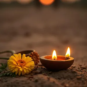 good morning suprabhat images with golden sunrise and Sanskrit blessing - free download — lovely good morning suprabhat images wallpaper