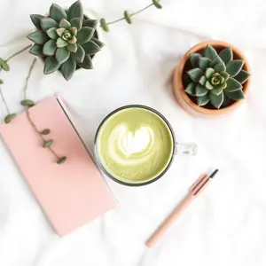 new good morning images with trendy design and beautiful dawn scenery - free wallpaper